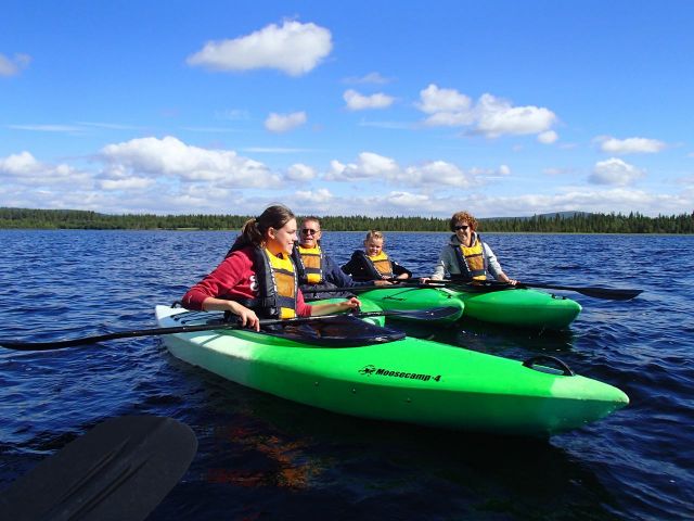 Kayaking in Lapland